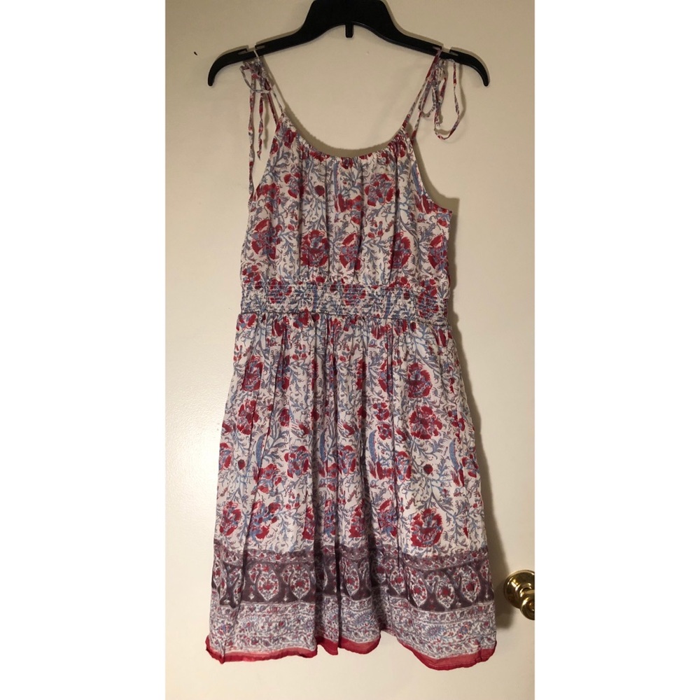 Red, White, and Blue Floral Dress 🇺🇸